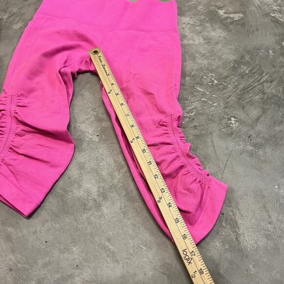 Lululemon Lot Of 2 In the Flow Crop Seamless Crop Legging Women Size 4 LW6997S - Picture 7 of 9